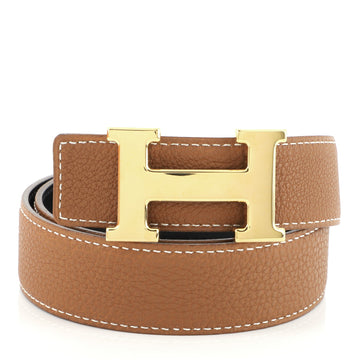 Hermes Constance Reversible Belt Leather Medium