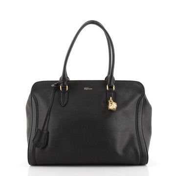 Alexander McQueen Padlock Zip Around Tote Leather Medium