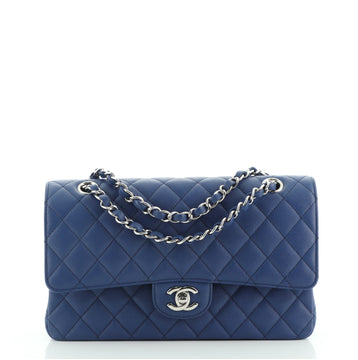 Chanel Classic Double Flap Bag Quilted Caviar Medium