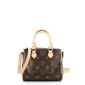 Louis Vuitton Speedy Bandouliere Bag Monogram Canvas Nano