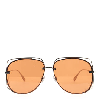 Christian Dior Stellaire 6 Aviator Sunglasses Metal
