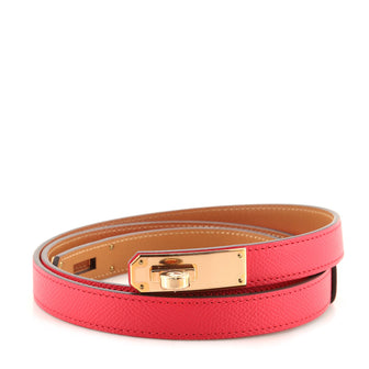 Hermes Kelly Belt Leather Thin