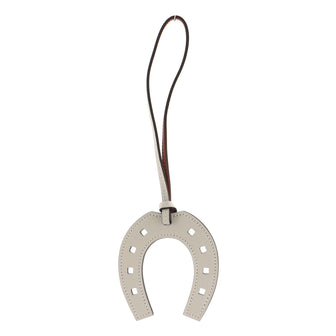 Hermes Paddock Horseshoe Bag Charm Leather