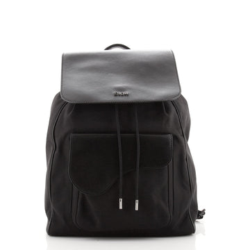 Christian Dior Saddle Motion Backpack Nylon and Leather