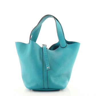 Hermes Picotin Lock Bag Clemence MM