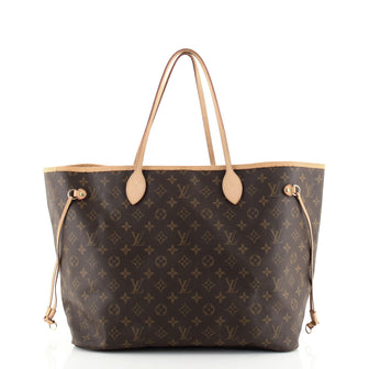 Louis Vuitton Neverfull Tote Monogram Canvas GM