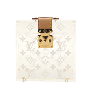 Louis Vuitton Cube Scott Box Monogram Plexiglass