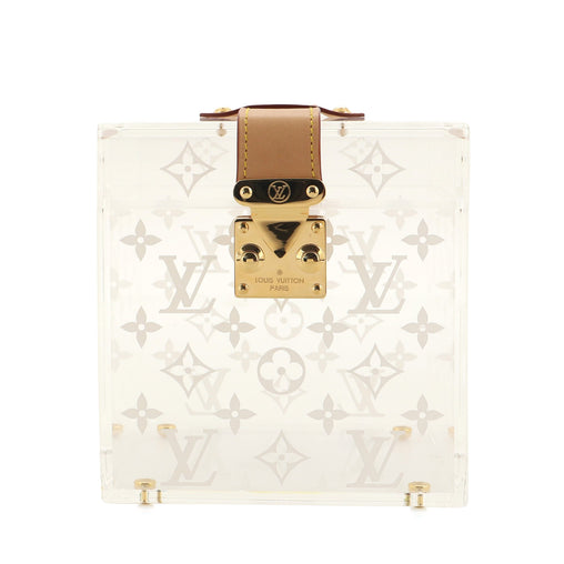 Louis Vuitton Cube Scott Box Monogram Plexiglass Clear 7938543