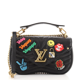 Louis Vuitton New Wave Chain Bag Limited Edition Patches Quilted