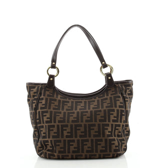 Fendi Chef Tote Zucca Canvas Small