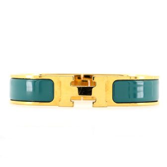 Hermes Clic H Bracelet Enamel Narrow