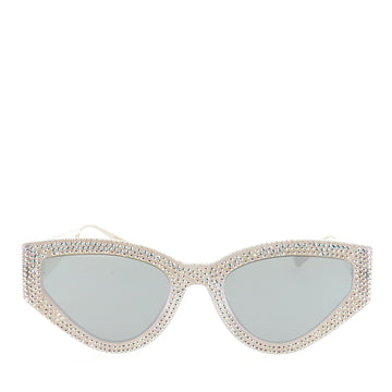 Christian Dior CatStyleDior1 Sunglasses Crystal Embellished Acetate