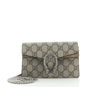 Gucci Dionysus Bag GG Coated Canvas Super Mini
