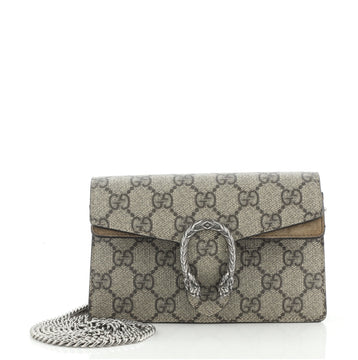 Gucci Dionysus Bag GG Coated Canvas Super Mini