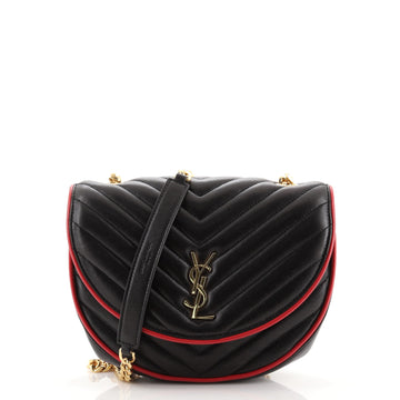 Saint Laurent Classic Monogram Bubble Flap Bag Quilted Leather Medium