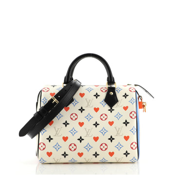 Louis Vuitton Speedy Bandouliere Bag Limited Edition Game On Multicolor Monogram 25