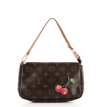 Louis Vuitton Pochette Accessoires Limited Edition Monogram Cerises