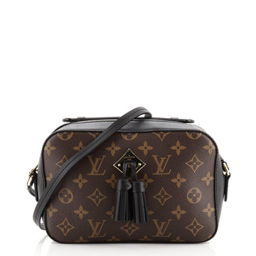 Louis Vuitton Saintonge Handbag Monogram Canvas with Leather