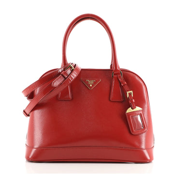 Prada Open Promenade Bag Vernice Saffiano Leather Medium