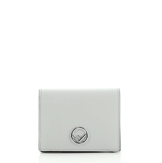 Fendi F is Fendi Bifold Wallet Leather Compact