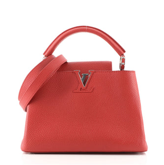 Louis Vuitton Capucines Bag Leather BB