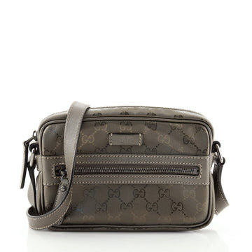 Gucci Zip Crossbody Bag GG Imprime Mini