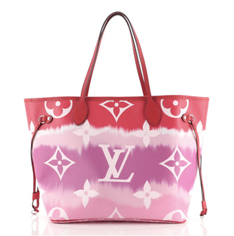 Louis Vuitton Neverfull NM Tote Limited Edition Escale Monogram Giant MM