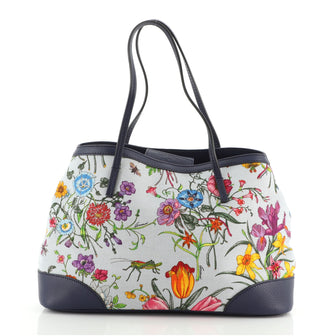 Gucci Limited Edition Tote Flora Canvas Medium