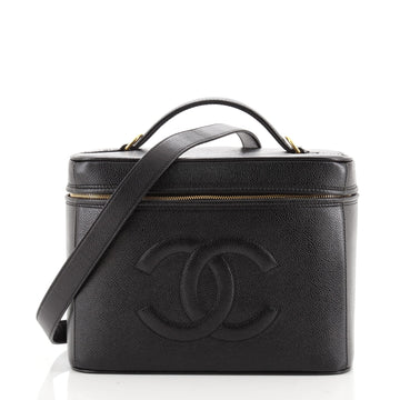 Chanel Vintage Vanity Case Caviar Medium