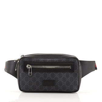 Gucci Soft Zip Belt Bag GG Coated Canvas Small