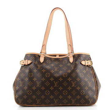 Louis Vuitton Batignolles Handbag Monogram Canvas Horizontal