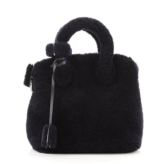 Louis Vuitton Lockit Handbag Shearling