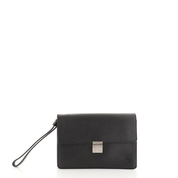 Louis Vuitton Selenga Pouch Taiga Leather