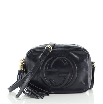 Gucci Soho Disco Crossbody Bag Patent Small