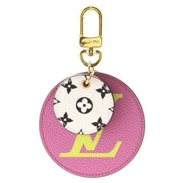 Louis Vuitton Round Illustre Keychain Limited Edition Colored Monogram Giant