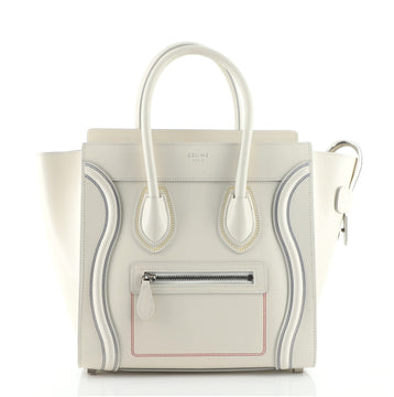 Celine Luggage Bag Smooth Leather Micro