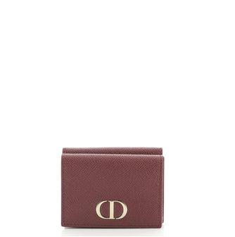 Christian Dior 30 Montaigne Flap Wallet Leather Compact