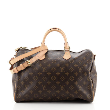 Louis Vuitton Speedy Bandouliere Bag Monogram Canvas 35