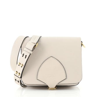 Burberry Bridle Square Satchel Leather Medium
