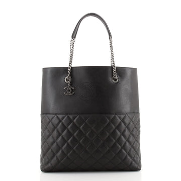 Chanel Urban Delight Chain Tote Quilted Caviar Large