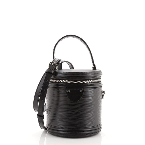 Louis Vuitton Black Epi Cannes Bucket Bag - shop 