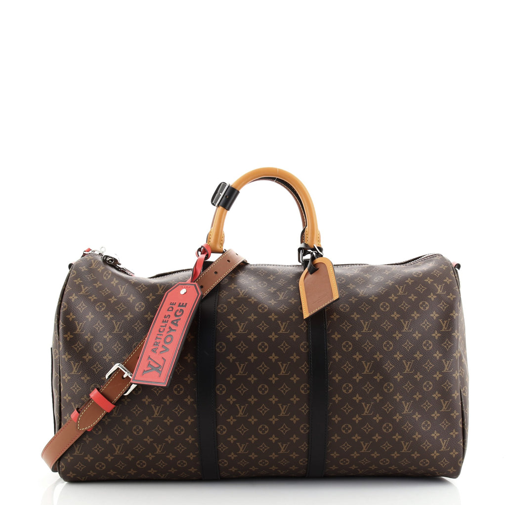 Louis Vuitton Keepall Bandouliere Bag Limited Edition Patchwork
