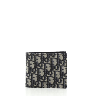 Christian Dior Bifold Wallet Oblique Canvas