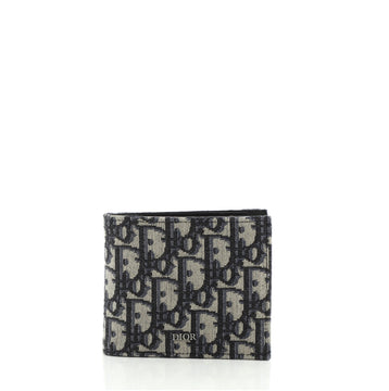 Christian Dior Bifold Wallet Oblique Canvas