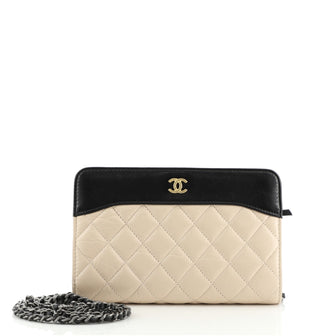Chanel Gabrielle Wallet on Chain Quilted Aged Calfskin
