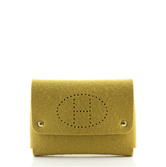 Hermes Mises et Relances Playing Cards Holder Felt