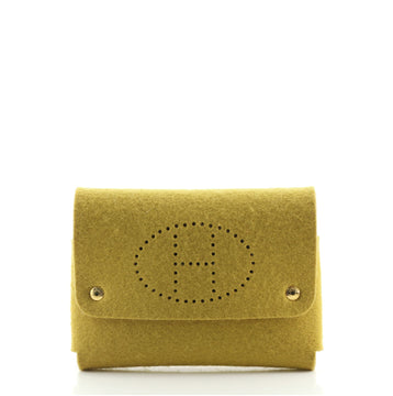 Hermes Mises et Relances Playing Cards Holder Felt