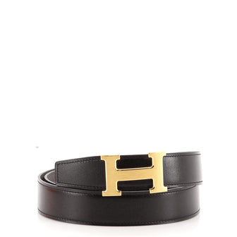 Hermes Constance Reversible Belt Leather Wide