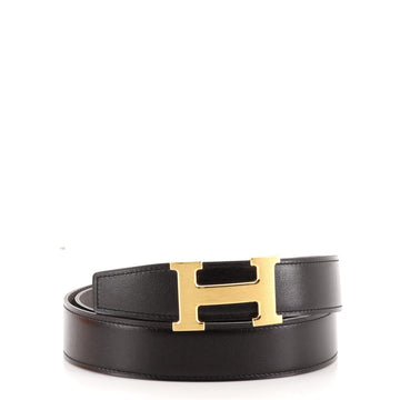 Hermes Constance Reversible Belt Leather Wide