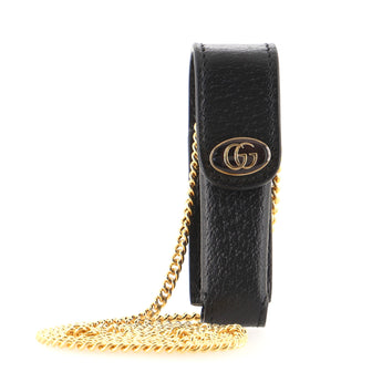 Gucci Porte Rouges Lipstick Case with Chain Leather